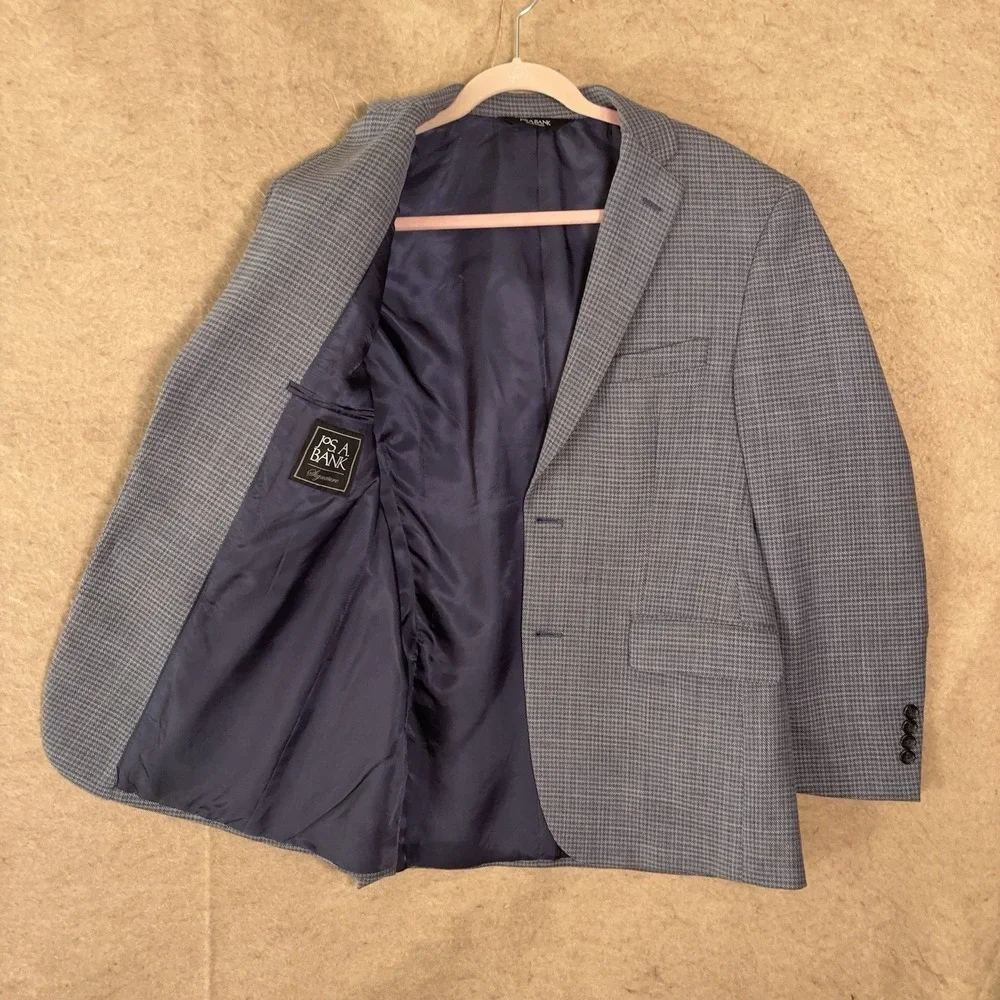 JOS A BANK Wool Sport Coat‎ Blazer Mens 40R (42